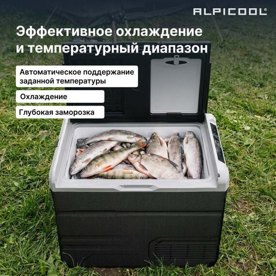 Автохолодильник Alpicool TS60 (12/24), фото , изображение 26