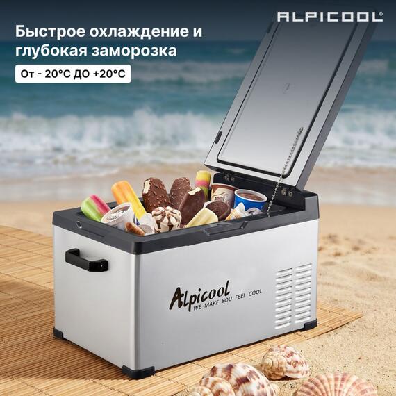 Автохолодильник Alpicool C30 (12/24), фото , изображение 29