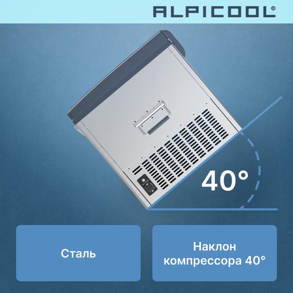 Автохолодильник Alpicool BCD125 (12/24), фото , изображение 18