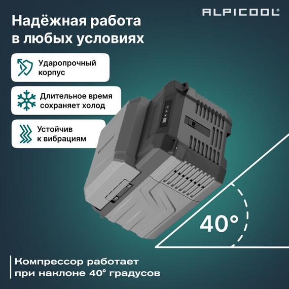Автохолодильник Alpicool NL12 (12/24), фото , изображение 27