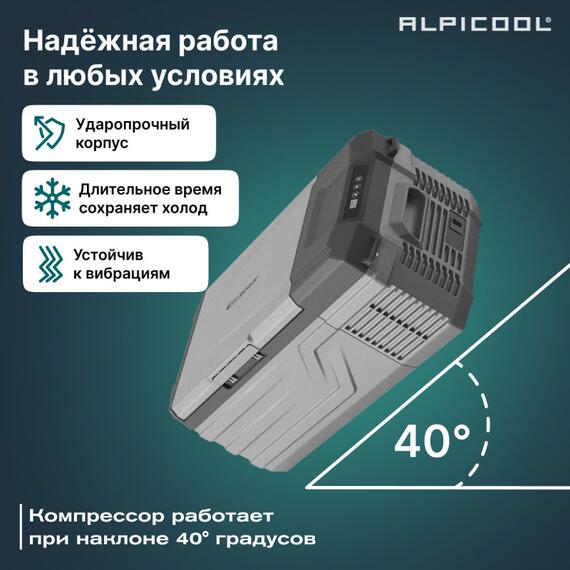 Автохолодильник Alpicool NL15 (12/24), фото , изображение 27