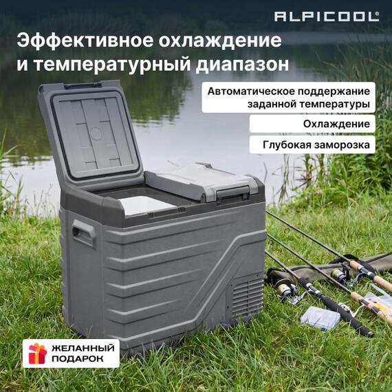 Автохолодильник Alpicool NLD55 (12/24), фото , изображение 21