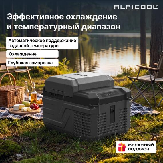 Автохолодильник Alpicool NL12 (12/24), фото , изображение 24