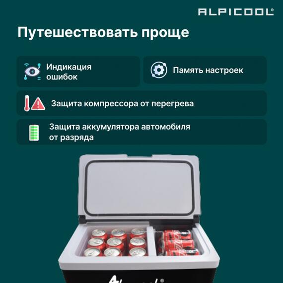 Автохолодильник Alpicool ARC22, фото , изображение 26