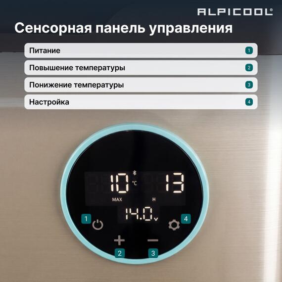 Автохолодильник Alpicool WH38 (12/24), Внутренний объем: 38 л, фото , изображение 18