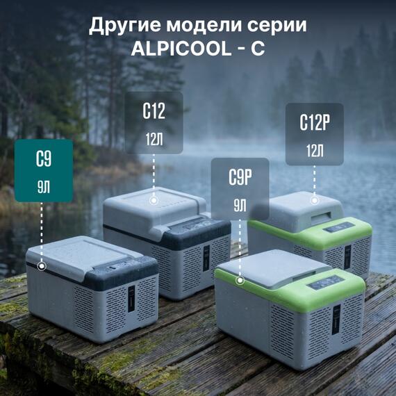 Автохолодильник Alpicool C9 (12/24), фото , изображение 43