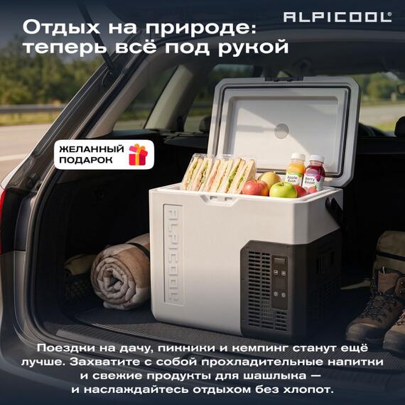 Автохолодильник Alpicool P18 (12/24), фото , изображение 37