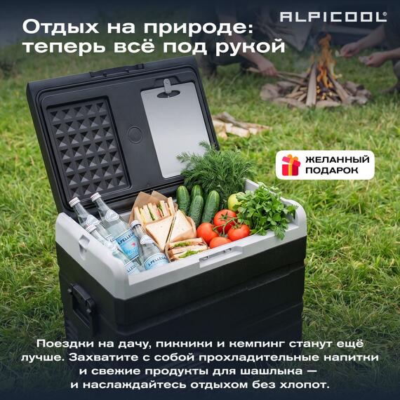Автохолодильник Alpicool TS50 (12/24), фото , изображение 17