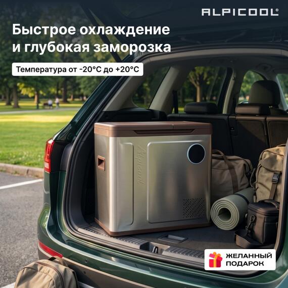 Автохолодильник Alpicool WH58 (12/24), Внутренний объем: 58 л, фото , изображение 22