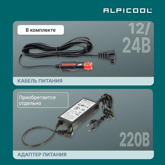 Автохолодильник Alpicool WH38 (12/24), Внутренний объем: 38 л, фото , изображение 37