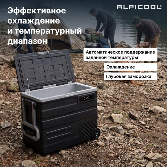 Автохолодильник Alpicool U65 (12/24), фото , изображение 10