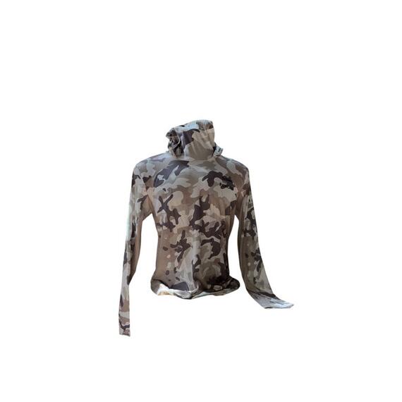 Защитная джерси FishCamp Simms, р.XXL (54) woodland песочный камуфляж, Цвет.: песочный камуфляж, Размер.: XXL (54), фото 