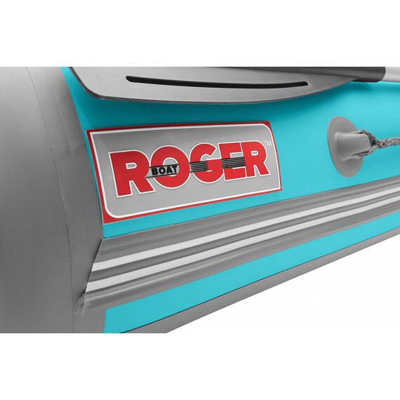 Надувная лодка Roger Hunter 3000 Киль бирюзовый/серый, Расцветка: бирюзовый/серый, фото , изображение 8