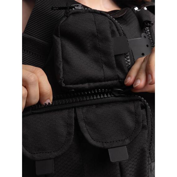 Страховочный жилет hikeXp Hook, XL/XXXL черный, Цвет.: черный, Размер.: XL/3XL (обхват груди от 100 до 150 см), фото , изображение 11