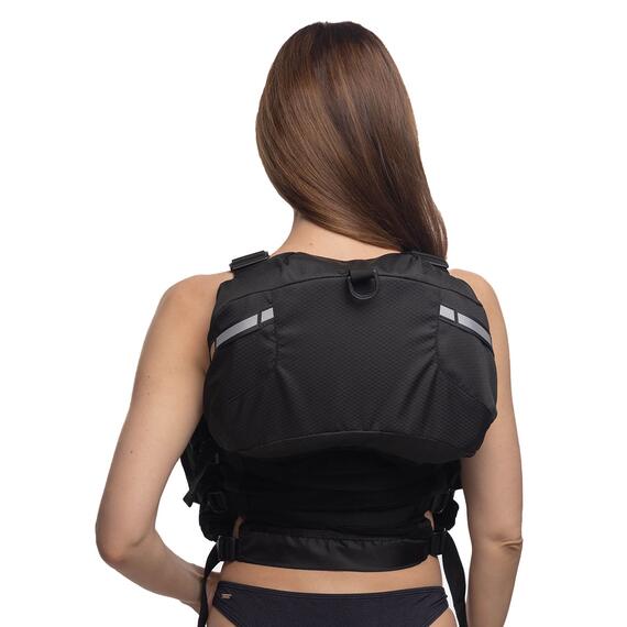 Страховочный жилет hikeXp Hook, XL/XXXL черный, Цвет.: черный, Размер.: XL/3XL (обхват груди от 100 до 150 см), фото , изображение 7