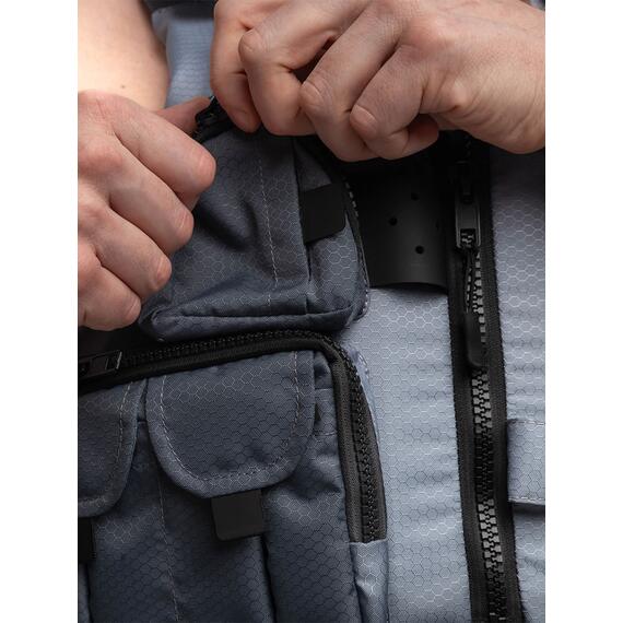 Страховочный жилет hikeXp Hook, XL/XXXL серый, Цвет.: серый, Размер.: XL/3XL (обхват груди от 100 до 150 см), фото , изображение 8