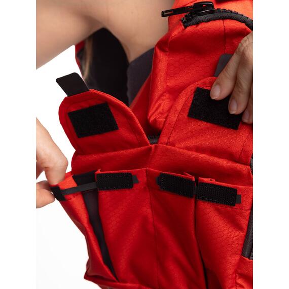 Страховочный жилет hikeXp Hook, XL/XXXL красный, Цвет.: красный, Размер.: XL/3XL (обхват груди от 100 до 150 см), фото , изображение 9