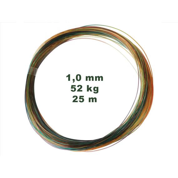Поводковый материал Dalke Fishing Catfish Leader Camo 1,00 мм 56 кг 25 м, фото , изображение 3