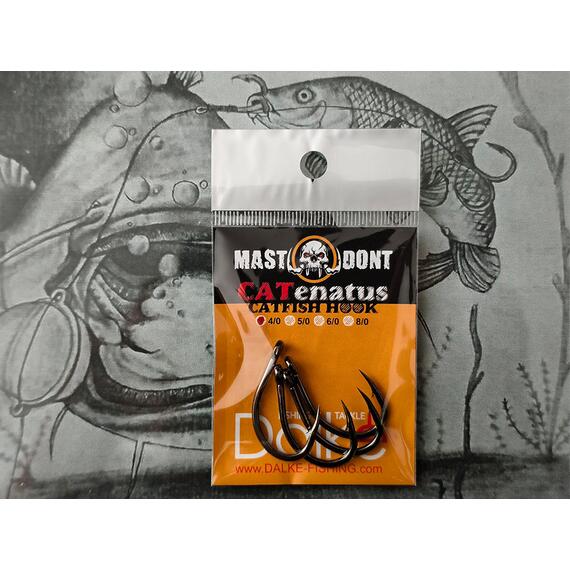 Крючок Dalke Fishing на сома Mastodont CATenatus 4/0, Размер.: 4/0, фото , изображение 2
