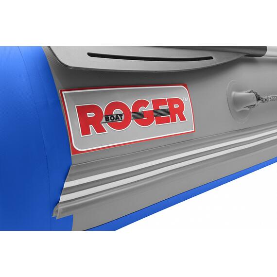 Надувная лодка Roger Hunter 3000 Киль серый/синий, Расцветка: серый/синий, фото , изображение 3