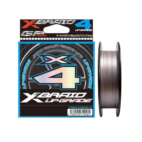 Шнур YGK X-Braid Upgrade X4 200m #1.0-18lb, Диаметр лески: 0,165 мм, Размотка: 200 м, фото 