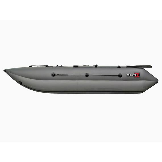Надувная лодка X-RIVER Катрин 390 серый, Расцветка: серый, фото , изображение 4