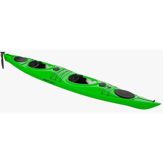 Каяк XO17 GS 3L Rudder лайм, Расцветка: лайм, фото 