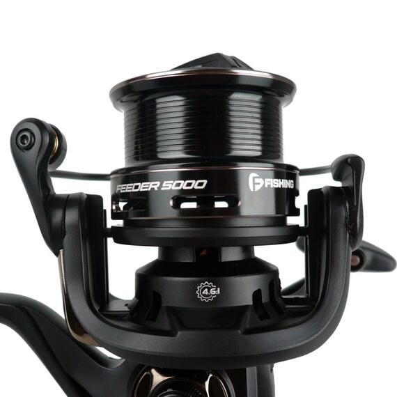 Катушка фидерная F-FISHING Impresa Feeder 5000, Размер шпули: 5000, Вес, гр: 370, фото , изображение 4