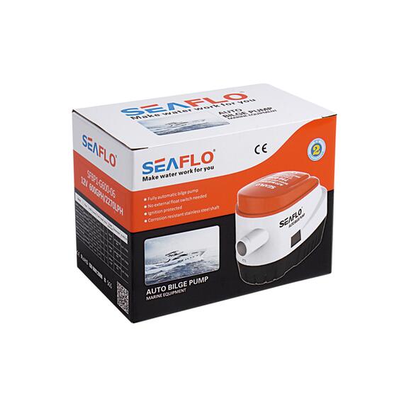 Помпа водооткачивающая Seaflo автоматическая, трюмная, фото , изображение 3