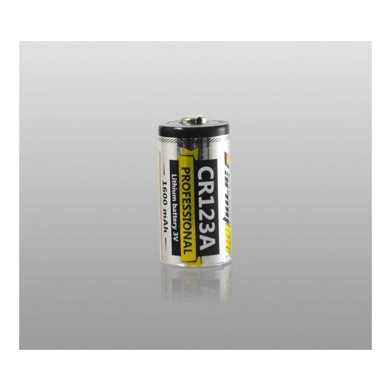 Батарейка Armytek CR123A Lithium 1600 mAh battery, фото , изображение 2