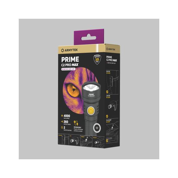 Фонарь Armytek Prime C2 Pro Max White, фото , изображение 4