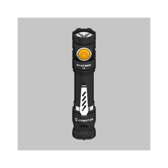 Фонарь Armytek Partner C2 Magnet USB White, фото , изображение 3