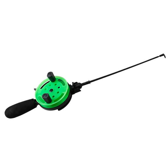 Зимний удильник Flagman FIFRN c подставкой средняя зеленая, фото 