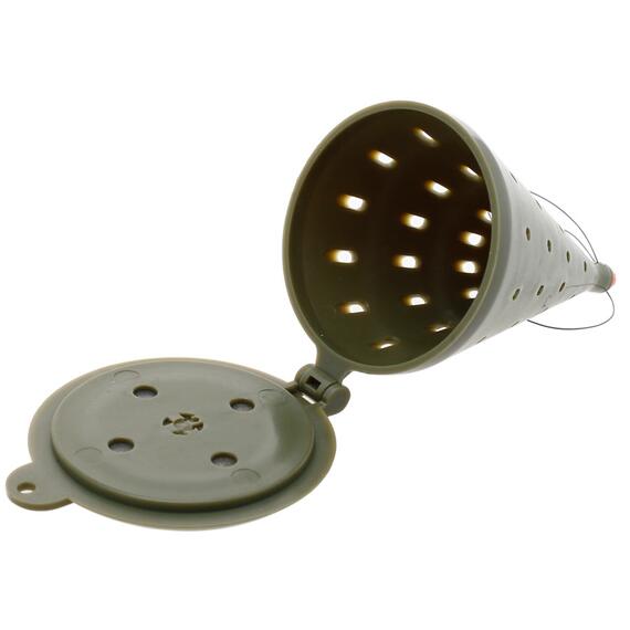 Кормушка-конус зимняя Flagman пластиковая D-100 мм, фото 