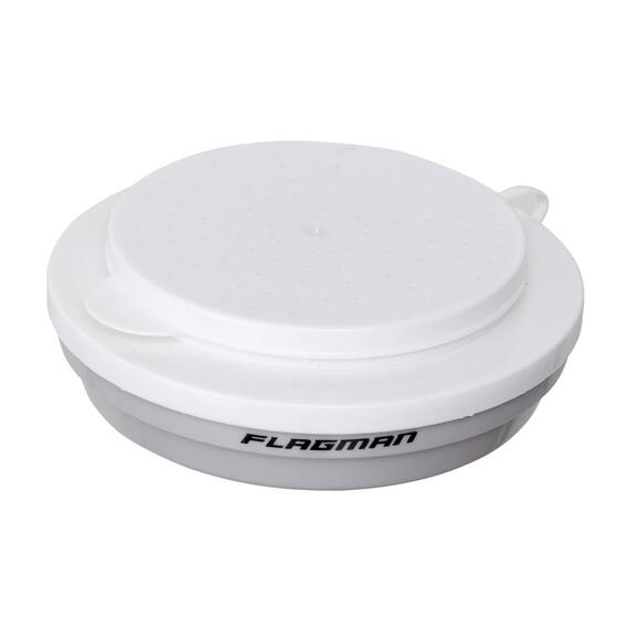 Коробка для наживки Flagman круглая 0.25л, фото 