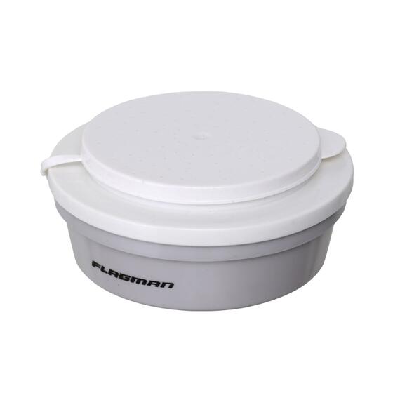 Коробка для наживки Flagman круглая 0.5л, фото 