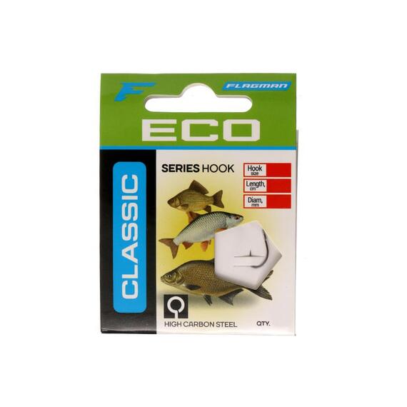 Готовый поводок Flagman Classic Hooks To Nylon 3 №12, фото 