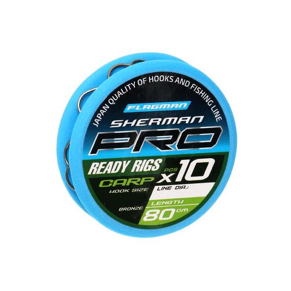 Готовый поводок Flagman Sherman Pro Carp Ready Rigs №14, фото 