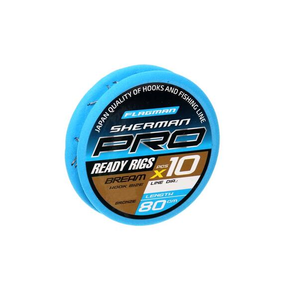 Готовый поводок Flagman Sherman Pro Bream Ready Rigs №14, фото 