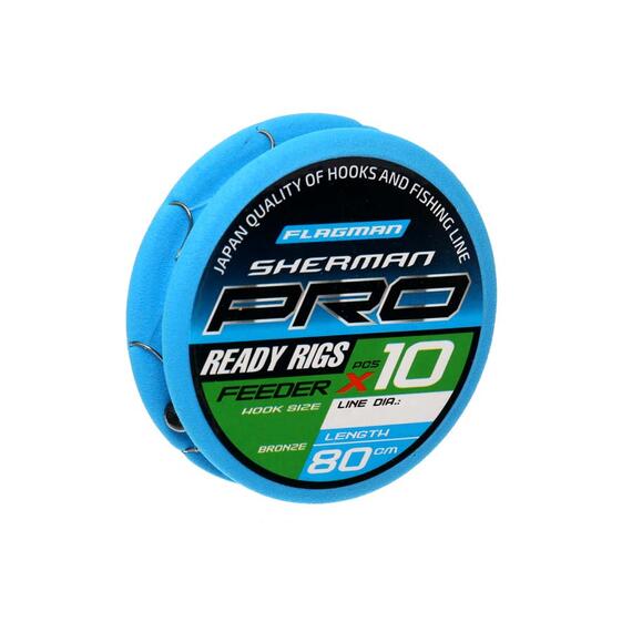 Готовый поводок Flagman Sherman Pro Feeder Ready Rigs №14, фото 