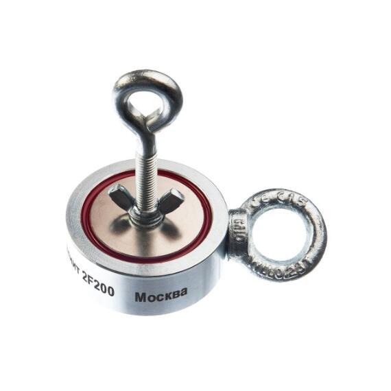 Двусторонний поисковый магнит НЕПРА 2F200, фото 