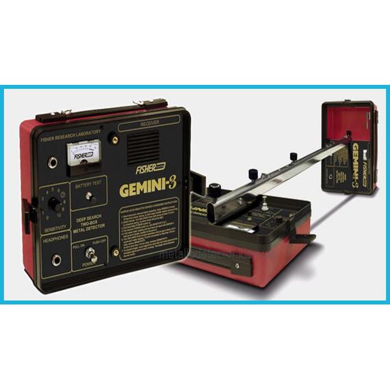 Металлоискатель Fisher GEMINI 3, фото 