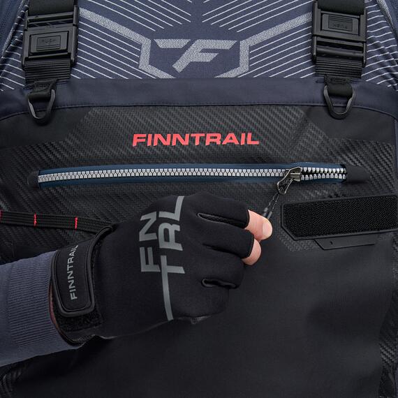 Вейдерсы под ботинок Finntrail Proguide 1541 Darkgrey - L, Цвет.: темно-серый, Размер.: L, фото , изображение 5