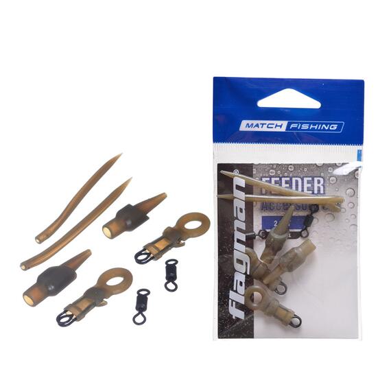 Набор для фидерной оснастки Flagman Feeder Running Rig Set 2 шт, фото 