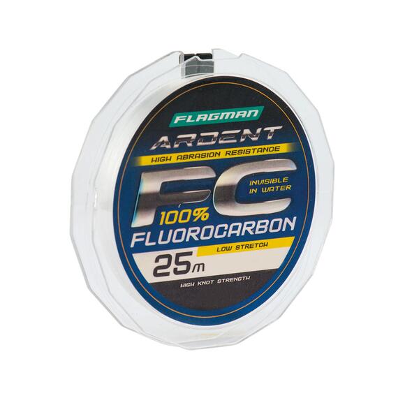 Леска Flagman Ardent Fluorocarbon 25м 0.28мм, фото 