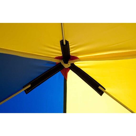 Палатка зимняя СТЭК КУБ 3 трехслойная, дышащая (2.2х2.2х2.05 м)