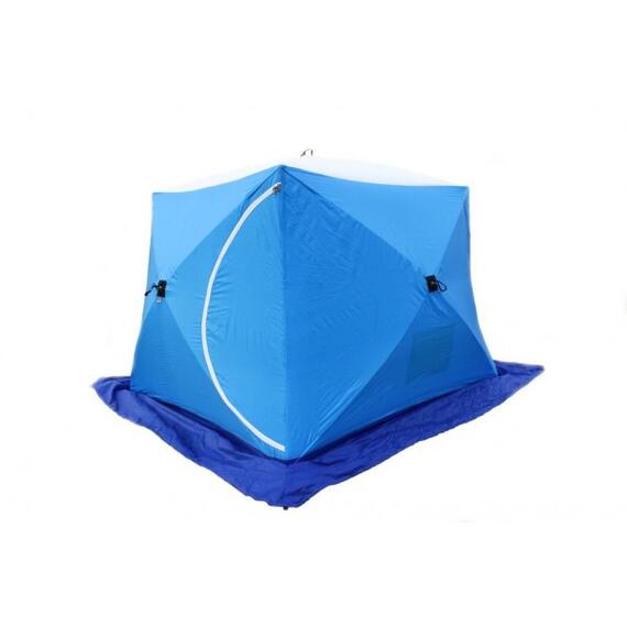 Палатка зимняя СТЭК КУБ 2 LONG трехслойная (1.8х2.1х1.8 м)