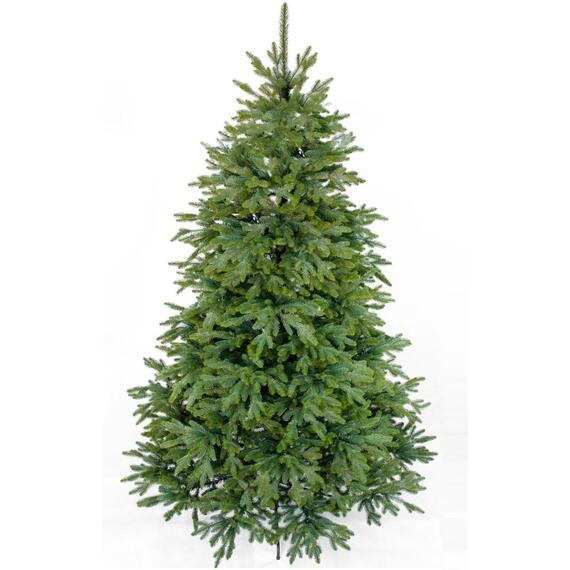 Ель новогодняя искусственная Сверк с литыми ветками РЕ Корейская 180 см GrandSITI