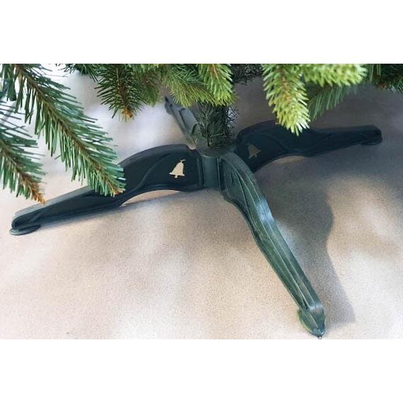 Ель новогодняя искусственная Сверк с литыми ветками РЕ Корейская 220 см GrandSITI