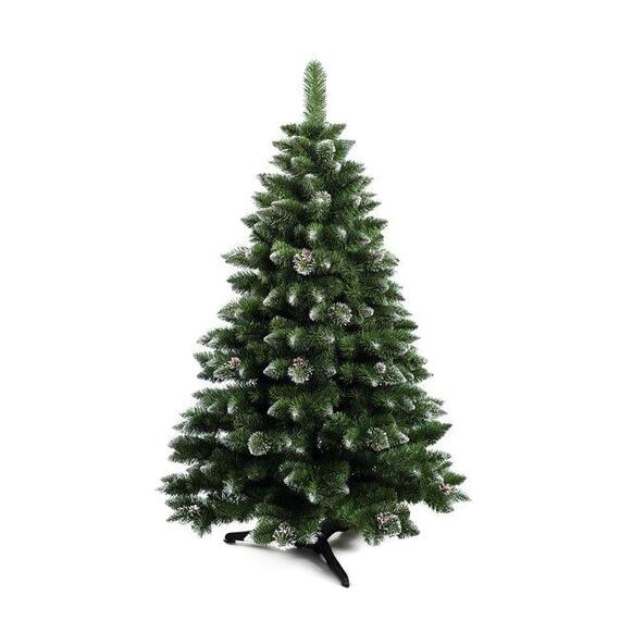 Ель (сосна) искусственная Снежная Королева с белым напылением 100 см GrandSITI